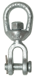 CHICAGO HARDWARE 216203 SWIVEL J&E 1/2 GALV SS COTTER